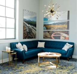 Marathon Ceiling Pendant Sputnik, 9 Light E14, Brushed Gold & Gloss Black, Crystal - thumbnail 3