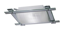 Leo Flush Ceiling 3 Light Polished Chrome, Mirror