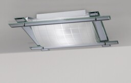 Leo Flush Ceiling 3 Light Polished Chrome, Mirror - thumbnail 2