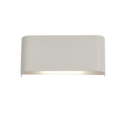 Match Box Wall Light LED 2 Light 10W White Up/Downlight 3000K - thumbnail 1