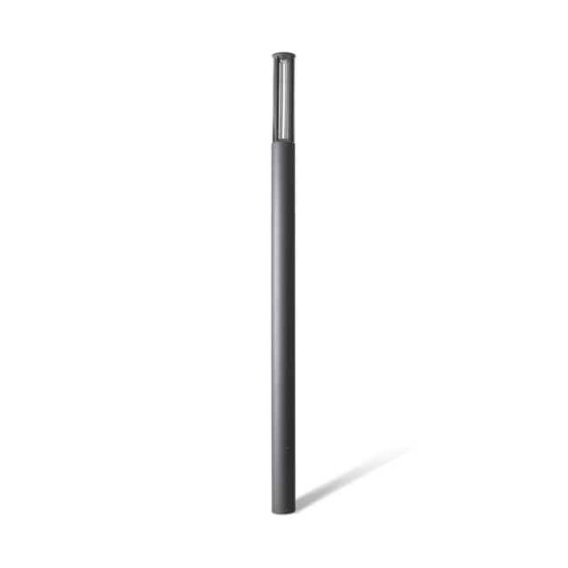 Screen LED Outdoor Bollard 310cm Dark Grey Pole Lamp 4000K 180º IP65 - image 1