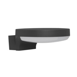 Enzi Outdoor Down Wall Lamp Dark Grey Aluminium LED 15W 1630Lm 3000K IP54 - thumbnail 1