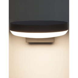 Enzi Outdoor Down Wall Lamp Dark Grey Aluminium LED 15W 1630Lm 3000K IP54 - thumbnail 3