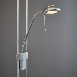Rome Floor Lamp Chrome, Opal Glass, G9 - thumbnail 5