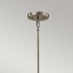 Silver Coral 1 Light Ceiling Mini Pendant Classic Pewter, E27 - thumbnail 2