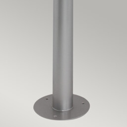 Helsingor Outdoor 1 Light Bollard Lantern, Silver, IP44, E27 - thumbnail 5
