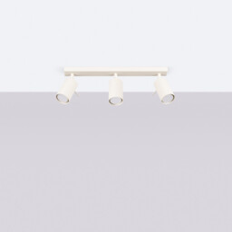 Ring Modern Spotlight Bar 3 Light Beige - thumbnail 2