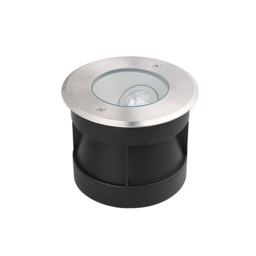 Zambelis 15cm Outdoor Recessed Ground Light Stainless Steel LED 3000K IP67