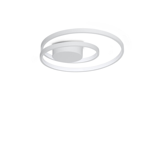 Oz Integrated LED Semi Flush Ceiling Light White 4350lm 3000K - image 1