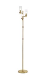 Seward Floor Lamp, 3 x E14, Polished Gold - thumbnail 1