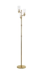 Seward Floor Lamp, 3 x E14, Polished Gold - thumbnail 3