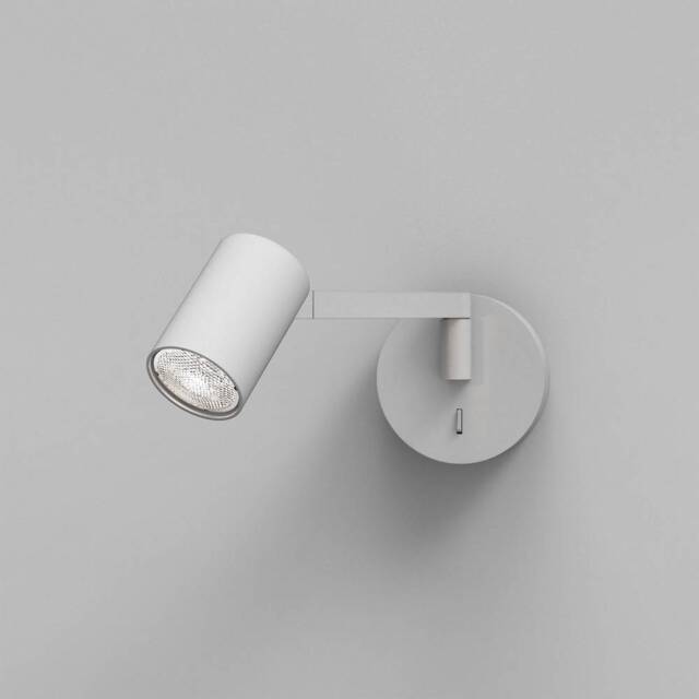 Ascoli Swing LED Reading Light Textured White, GU10 - image 1
