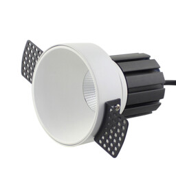 Zemen 8.2cm Recessed Downlight Sandy White LED 3000K 9W - thumbnail 1