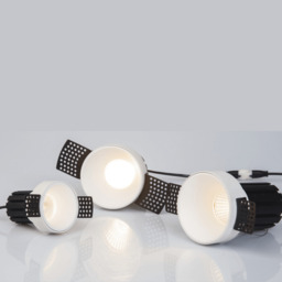 Zemen 8.2cm Recessed Downlight Sandy White LED 3000K 9W - thumbnail 2