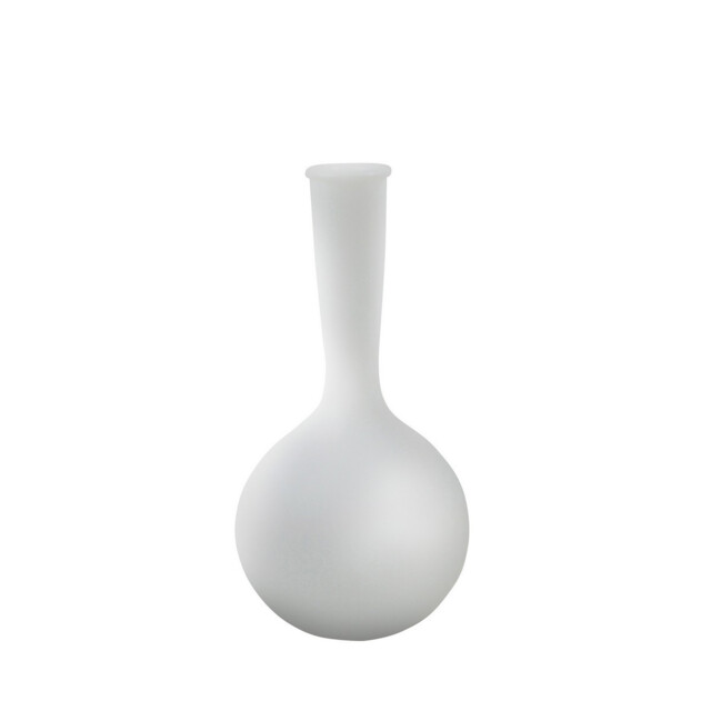 Flower Pot Small E27 1 Light, Opal White - image 1