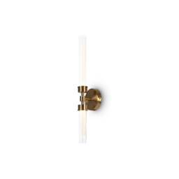 Maytoni Stelo Modern 2 Light Integrated LED Wall Lamp Brass 3000K - thumbnail 3