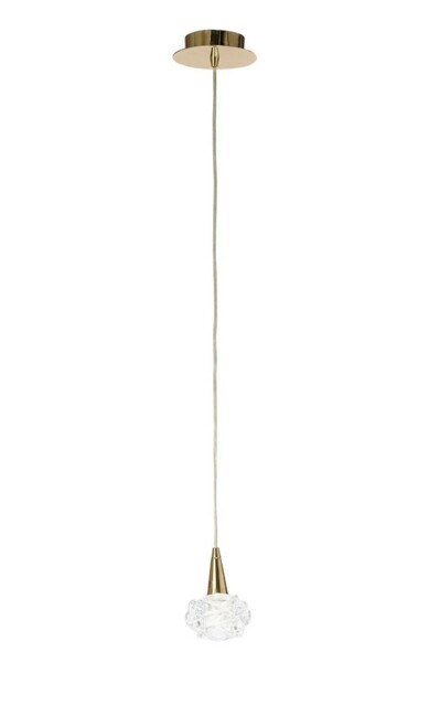 Maremagnum Ceiling Pendant 1 Light G9, French Gold - image 1