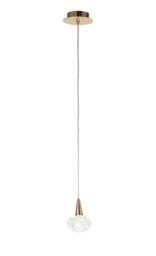 Maremagnum Ceiling Pendant 1 Light G9, French Gold - thumbnail 1