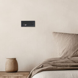 Dospat Reading Wall Light Black Matt LED 3000K - thumbnail 2