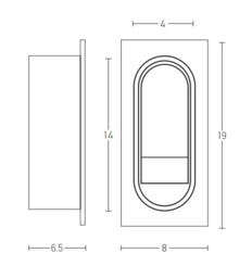 Dospat Reading Wall Light Black Matt LED 3000K - thumbnail 5