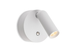 Firstlight Rechargable Spotlight White 1.8w LED 170lm 3000K USB. Push Button Dimmer.