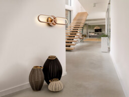 Colette Integrated LED Wall Light, Rose Gold - thumbnail 2