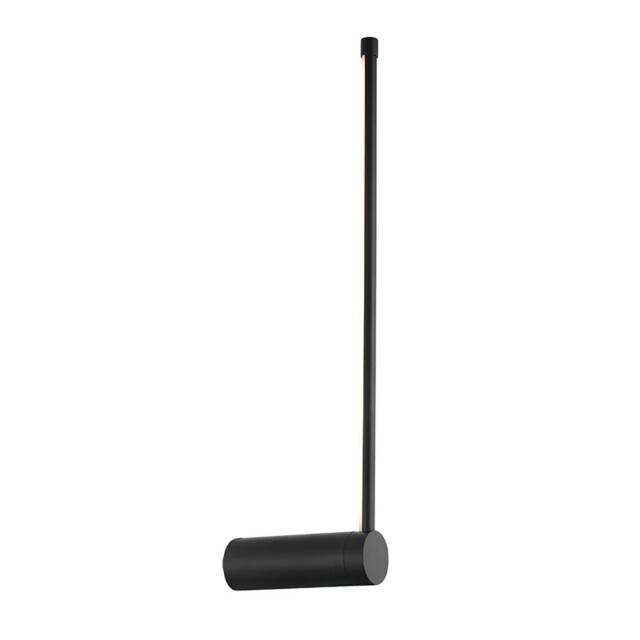 Struga 60cm Integrated Led Wall Lamp Black Matt LED 3000K 12W - image 1