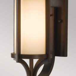 Merrill 1 Light Outdoor Small Wall Lantern Light Heritage Bronze IP44, E27 - thumbnail 5