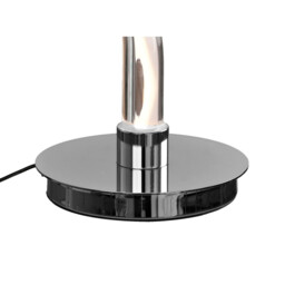 Adaggio Iris Crystal Table Lamp, 10W LED, 3000K, 800lm, Polished Chrome/Clear, Made In Spain - thumbnail 5
