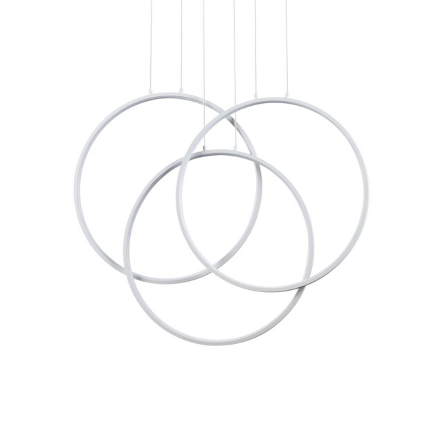 Frame LED Decorative Integrated Pendant Light White, 3000K - image 1