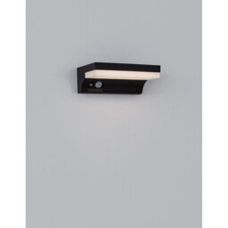 Dyn Outdoor Motion Sensor Wall Lamp Anthracite Aluminium, LED 1.5W 152Lm 3000K IP65 Solar / Switched - thumbnail 3