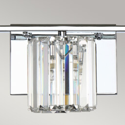Quoizel Divine Wall Lamp Polished Chrome, IP44 - thumbnail 2