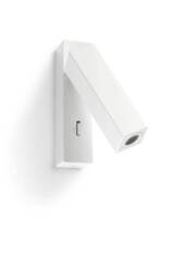 LED 1 Light Indoor Surface Mounted Wall Light Reading Lamp White - Special Offer - thumbnail 1