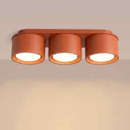 Modo Surface Mounted Downlight Red Ochre 3x GX53 - thumbnail 3