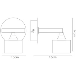 Sisco Wall Lamp G9 Polished Chrome - thumbnail 5