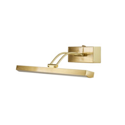 Rhodes 40cm Picture Light Satin Brass Metal - thumbnail 3