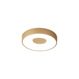 Coin Round Ceiling 56W LED With Remote Control 2700K-5000K, 2500lm, Gold, 3yrs Warranty - thumbnail 1