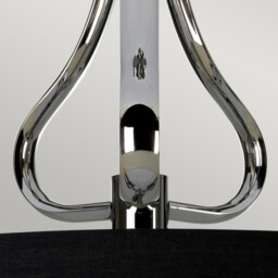 Falmouth 3 Light Semi Flush Bathroom Ceiling Light Polished Chrome IP44, G9 - thumbnail 3