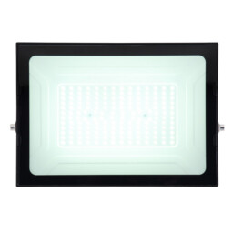 Helga I 14500lm Outdoor Flood Light Black IP44 Clear Glass Shade LED 6000K - thumbnail 3