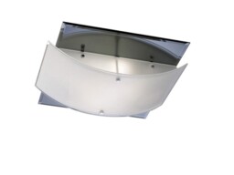 Vito Flush Ceiling 2 Light Polished Chrome, Mirror