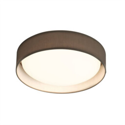 Gianna Integrated LED 1 Light Flush Ceiling Light White, Grey