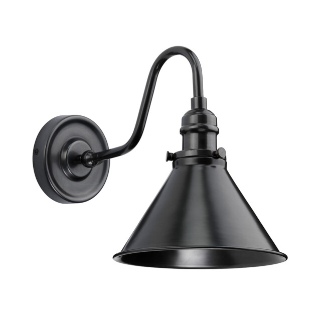 Provence 1 Light Indoor Dome Wall Light Old Bronze, E27 - image 1