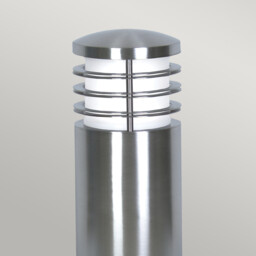 Sandbanks 1 Light Outdoor Mini Bollard Light Stainless Steel IP44, E27 - thumbnail 2