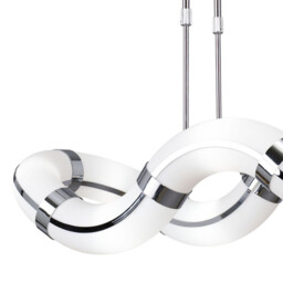 Guss Telescopic GU10 8 Light L1/SGU10 Oval Curved, Polished Chrome - thumbnail 5
