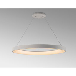 Niseko II Ring Pendant 90cm 66W LED, 2700K-5000K Tuneable, 5440lm, Remote Control, White, 3yrs Warranty - thumbnail 2