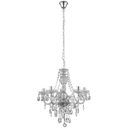 Marie Therese 5 Light Chandelier Chrome Finish - thumbnail 2
