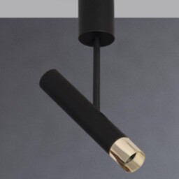Korys  Single Spotlight Sandy Black - Gold LED 3000K - thumbnail 2