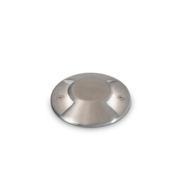 Rocket-2 Integrated LED Outdoor Recessed Ground Downlight Lamp 1 Light 2 Directional Steel 3000K IP65