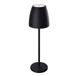 Elin 10.5cm Outdoor Portable Lamp Sandy Black LED 3000K IP54 Dimmable - thumbnail 1