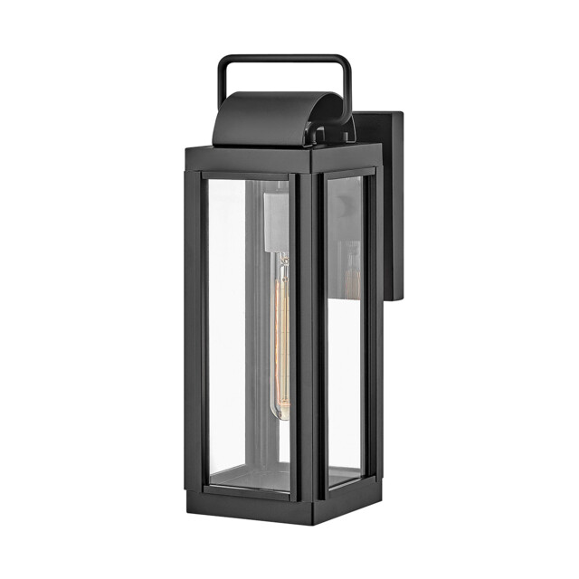 Hinkley Sag Harbor Outdoor Wall Lantern Black, IP44 - image 1